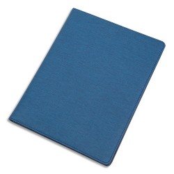 JUSCHA Conférencier Bleu BALOCCO en polyester. 32,5x24,5x2cm. Livré bloc-notes et pochettes multiples