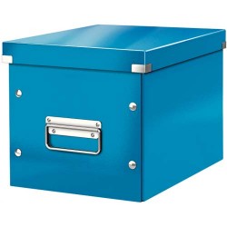 LEITZ Boîte CLICK&STORE cube format S. Coloris Bleu