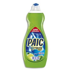 PAIC CITRON Flacon de 750 ml de iquide vaisselle main parfumé citron Vert