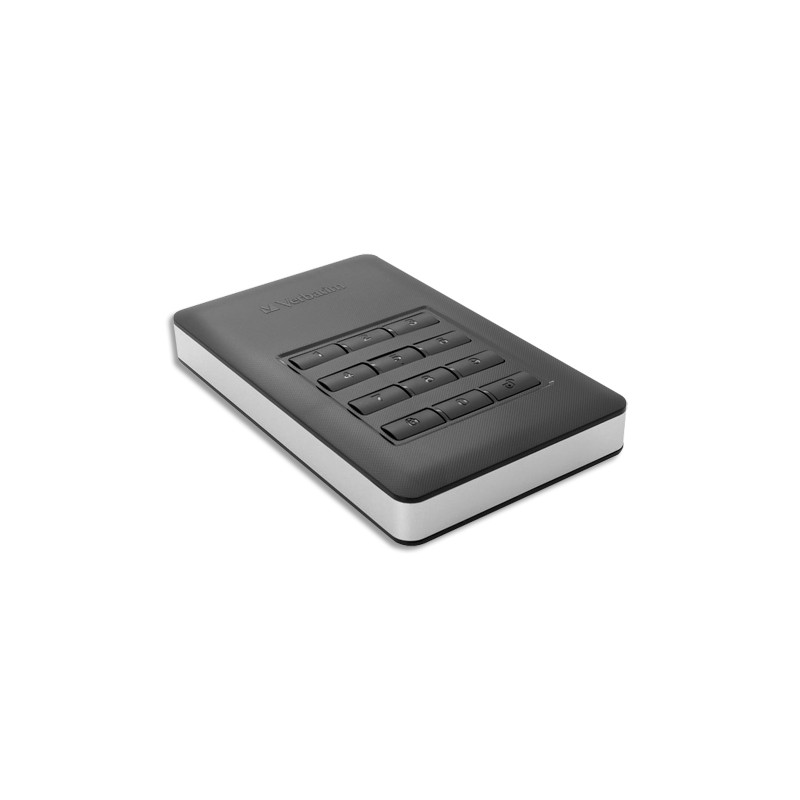 VERBATIM Disque dur 1To + keypad mot de passe Store'n'Go Secure Noir USB 3.1 GEN1 53401