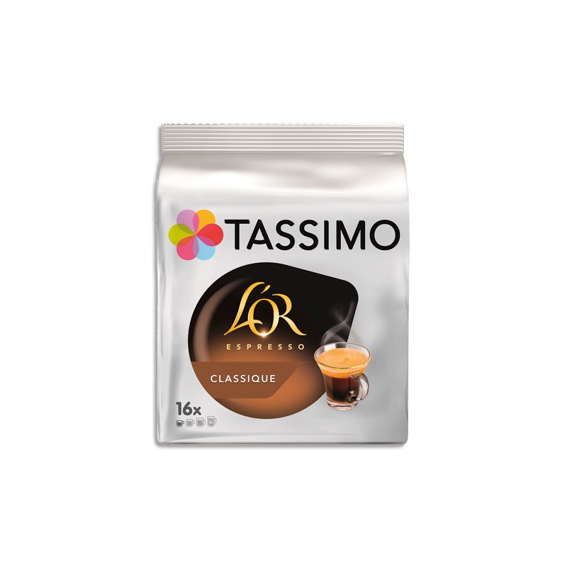TASSIMO Sachet 16 doses de café L'OR Espresso Classique