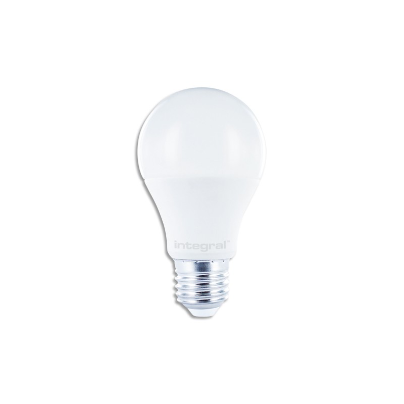 INTEGRAL Ampoule LED Classic A E27, 9,5 Watts équivalent 60 Watts, 2700 Kelvin 806 Lumen