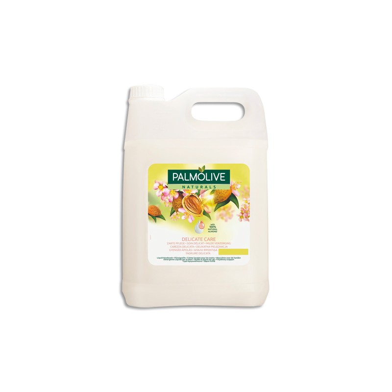 PALMOLIVE Bidon de 5 litres de crème lavante enrichie au lait d'Amandes douces