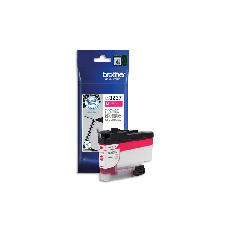 BROTHER Cartouche Jet d'encre Magenta LC3237M