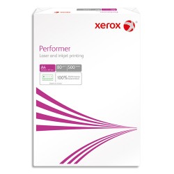 XEROX Ramette 500 feuilles papier Blanc XEROX PERFORMER A4 80G CIE 146