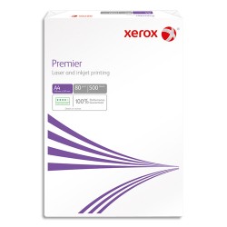 XEROX Ramette 500 feuilles papier très Blanc XEROX PREMIER A4 80G CIE 161