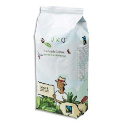 PURO Paquet de 1kg de café en grains 80 % Arabica et 20 % Robusta