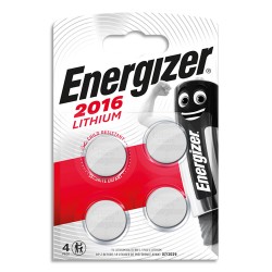 ENERGIZER Blister de 4 piles 2016 Lithium 7638900415353