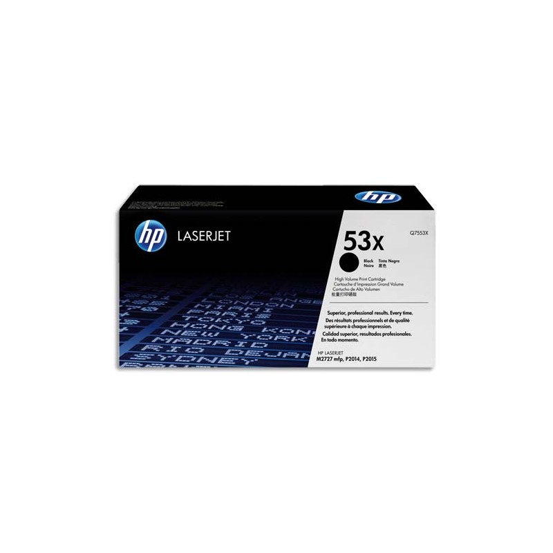 HP Cartouche Laser Noir Q7553X