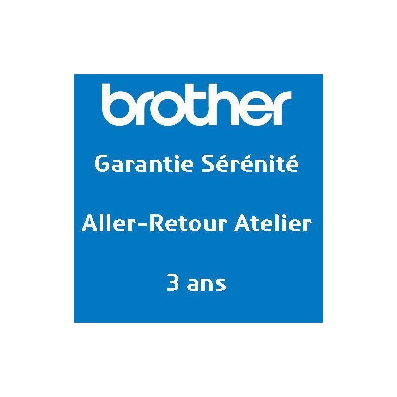 BROTHER Garantie sérénité 3 ans aller-retour atelier GSER3ARC