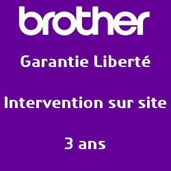 BROTHER Garantie liberté 3 ans intervention sur site GLIB3ISC ZWOS03050