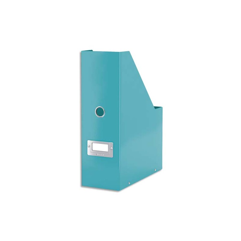 LEITZ Porte-revues Click&Store WOWen carton recouvert de polypropylène. Dos 10 cm. Coloris menthe.