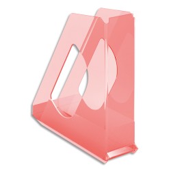 ESSELTE Porte-revues COLOUR'ICE Pêche. Dimensions (hxp) : 25,6x26 cm. Dos de 7,2 cm