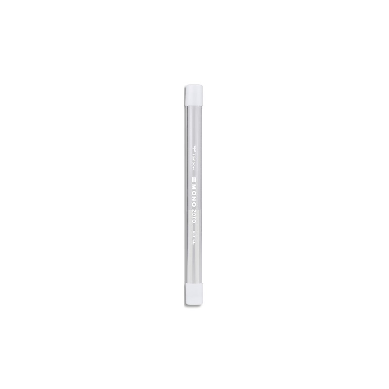 TOMBOW Tube de 2 Recharges pour stylo gomme Mono Zero, pointe ronde d2,3mm