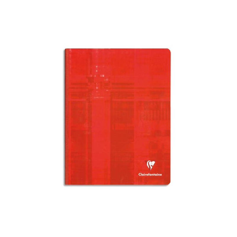 CLAIREFONTAINE Cahier brochure 192 pages petits carreaux 5x5 24x32cm. Couverture carte épaisse