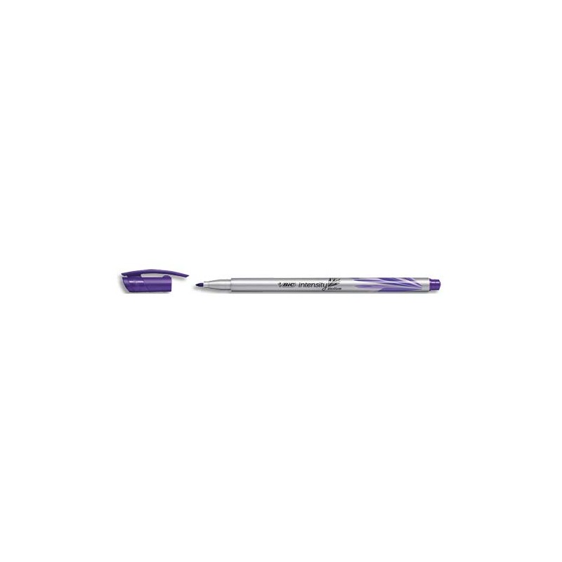BIC Stylo feutre Intensity pointe moyenne 1mm. Coloris Violet