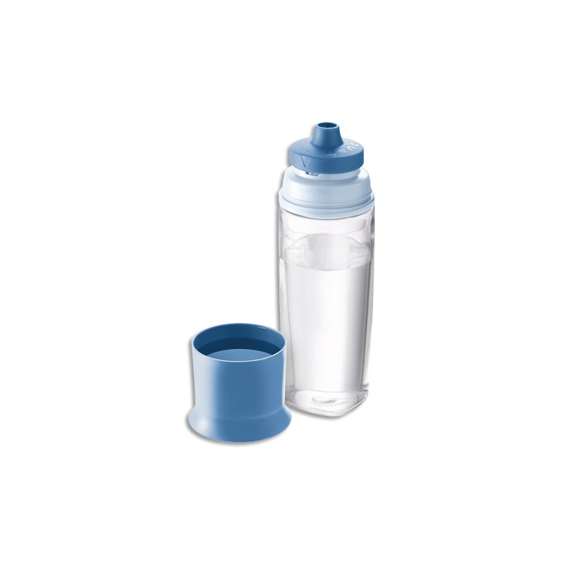 MAPED Bouteille 500 ml Concept Adulte Bleu orage,en tritan et PP, sans BPA, système anti-goutte
