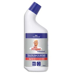 MR PROPRE Flacon 750 ml Gel WC nettoyant et détartrant des toilettes et urinoirs parfum frais