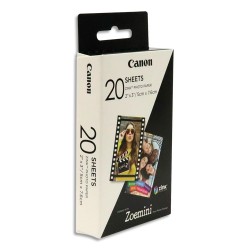 CANON Paquet de 20 feuilles de papier photo pour Zoémini 3214C002AA