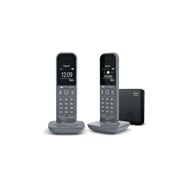 GIGASET Téléphone sans fil répondeur duo CL390A L36852-H2922-N103
