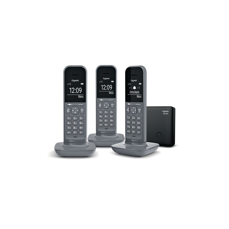 GIGASET Téléphone sans fil répondeur trio CL390A L36852-H2922-N113