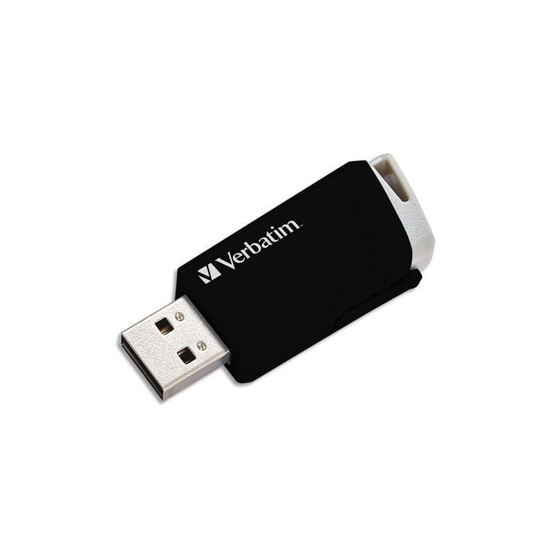 VERBATIM Clé USB 3.0 rétractable 32Go Store 'n' Click Noire 49307