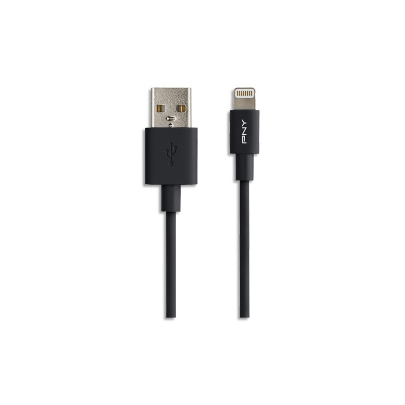 PNY Câble USB 2.0 vers Lightning 1,20M NR C-UA-LN-K01-04