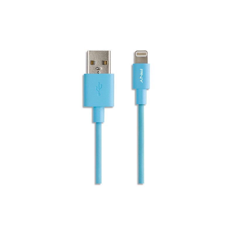 PNY Câble USB 2.0 vers Lightning 1,20M BL C-UA-LN-B01-04