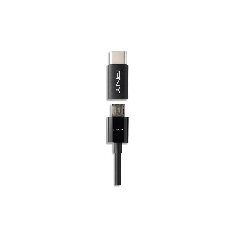 PNY Adaptateur PNY USB Type C vers Micro USB NR A-TC-UU-K01-RB