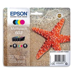 EPSON Multipack 4 couleurs 603XL Etoile de mer C13T03A64010