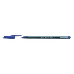 BIC Stylo bille CRISTAL EXACT pointe aiguille 0,7 mm. Encre Bleue.