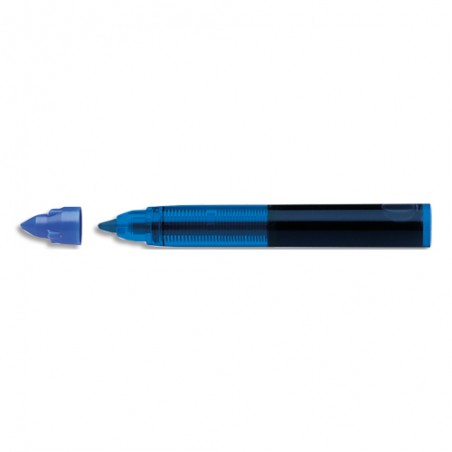 SCHNEIDER Boîte de 5 recharges pour stylos roller One Change. Encre Bleue