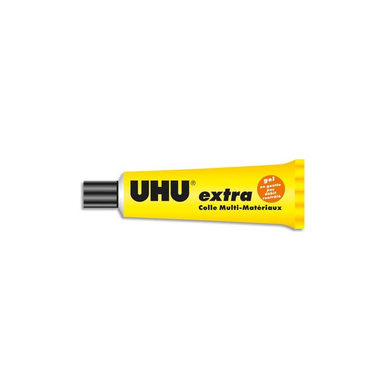 UHU Colle Gel Extra multi-matériaux. Tube de 31 ml